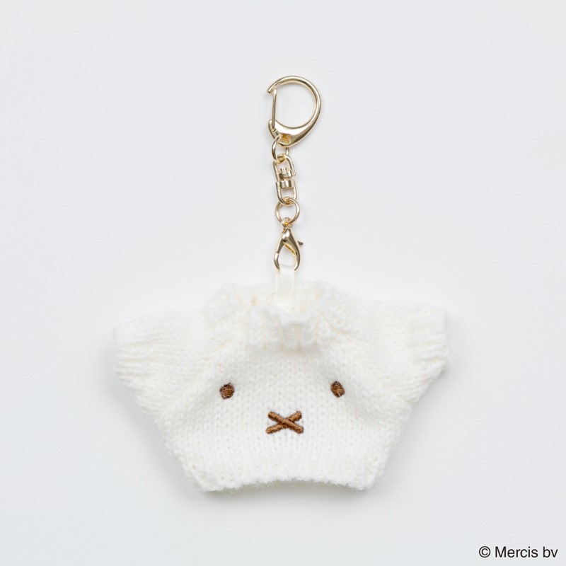 miffy BRUNA KNIT セーター型チャーム/アイボリー